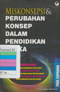 Miskonsepsi dan perubahan konsep dalam pendidikan fisika