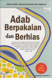 Adab berpakaian dan berhias