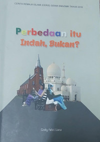 Perbedaab itu indah, bukan?